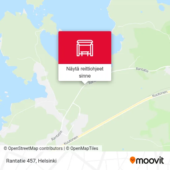 Rantatie 457 kartta