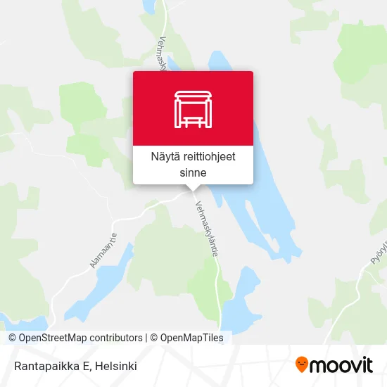Rantapaikka E kartta