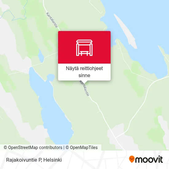 Rajakoivuntie P kartta