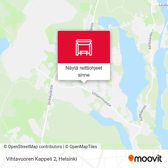 Vihtavuoren Kappeli 2 kartta