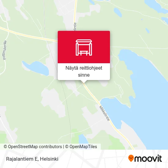 Rajalantiem E kartta