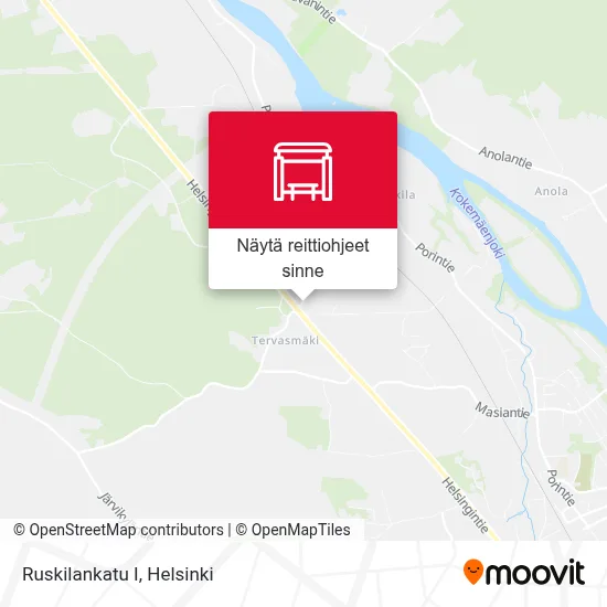 Ruskilankatu I kartta