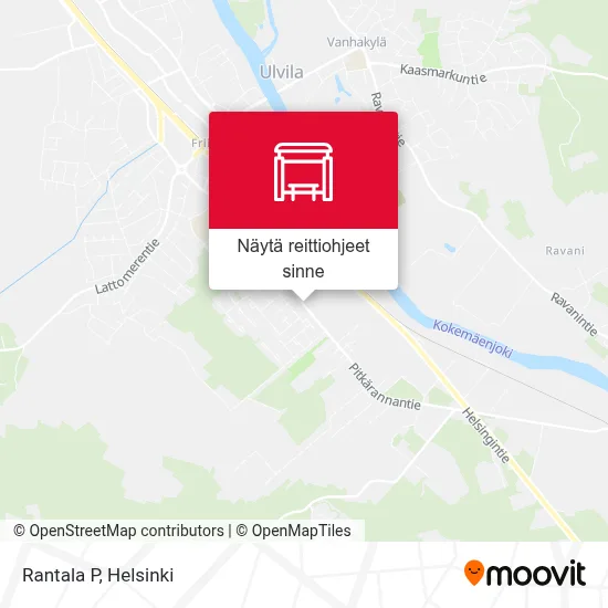 Rantala P kartta