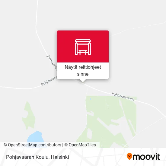 Pohjavaaran Koulu kartta