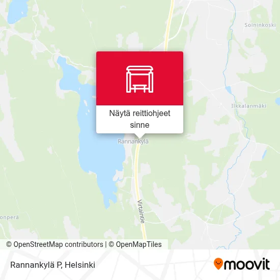 Rannankylä P kartta