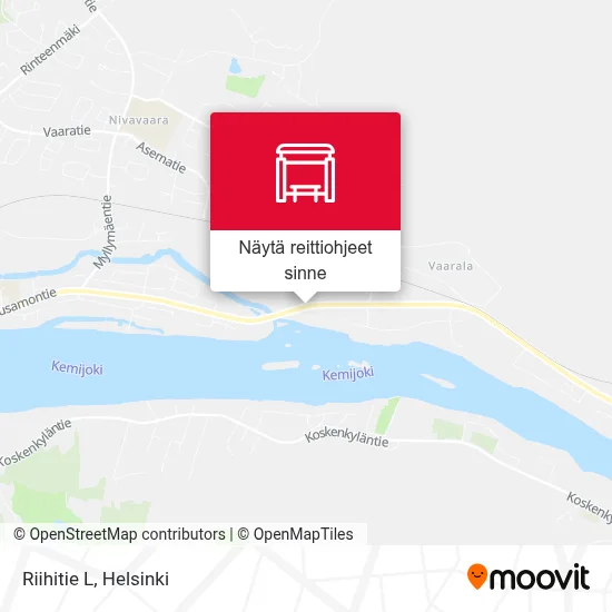 Riihitie L kartta