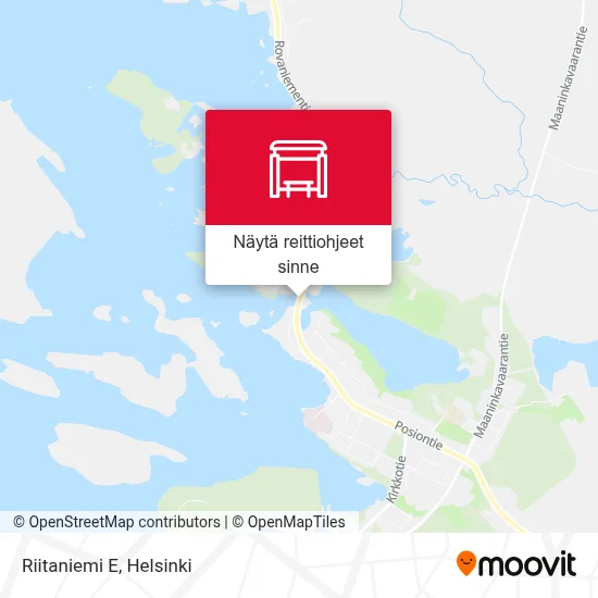 Riitaniemi E kartta