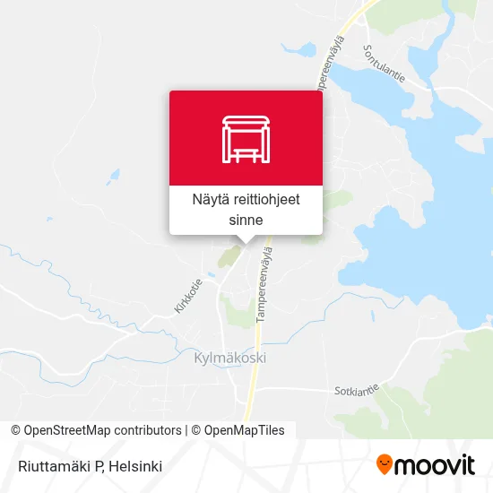 Riuttamäki P kartta