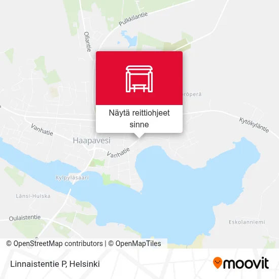 Linnaistentie P kartta