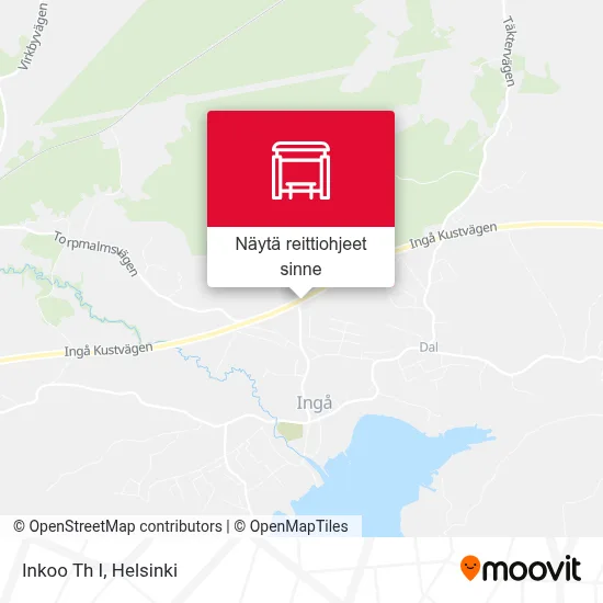 Inkoo Th I kartta