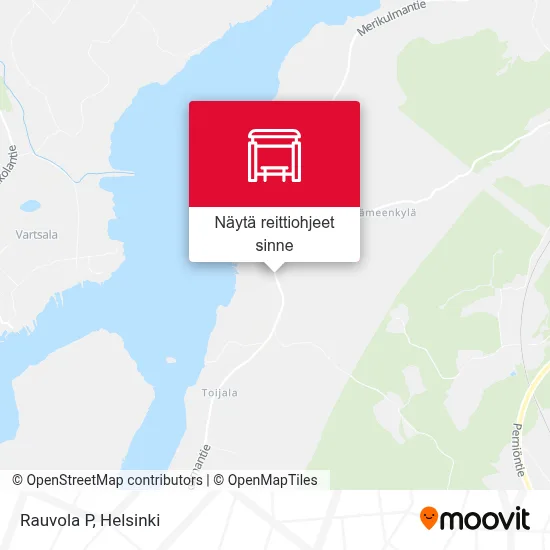 Rauvola P kartta
