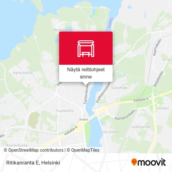 Ritikanranta E kartta