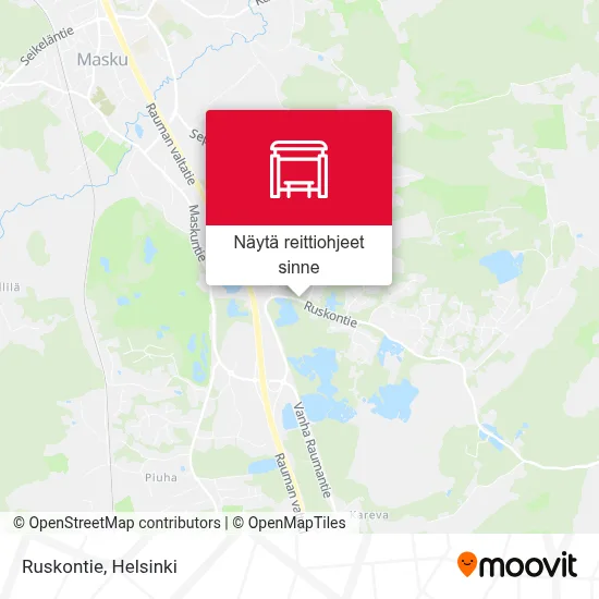 Ruskontie kartta