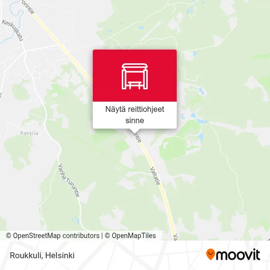 Roukkuli kartta