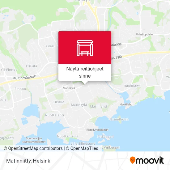 Matinniitty kartta