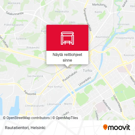 Rautatientori kartta