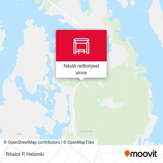 Ritalot P kartta