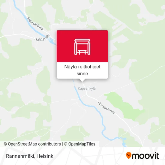 Rannanmäki kartta