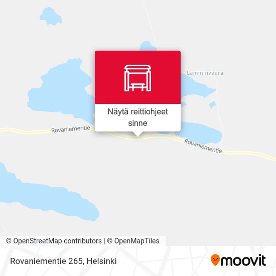 Rovaniementie 265 kartta