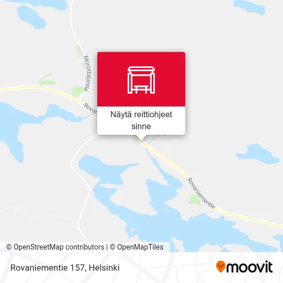 Rovaniementie 157 kartta