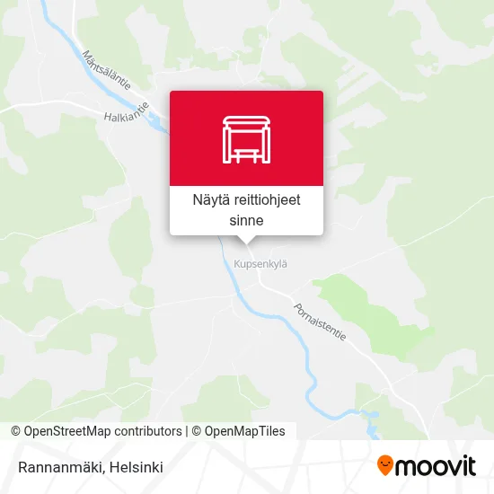 Rannanmäki kartta