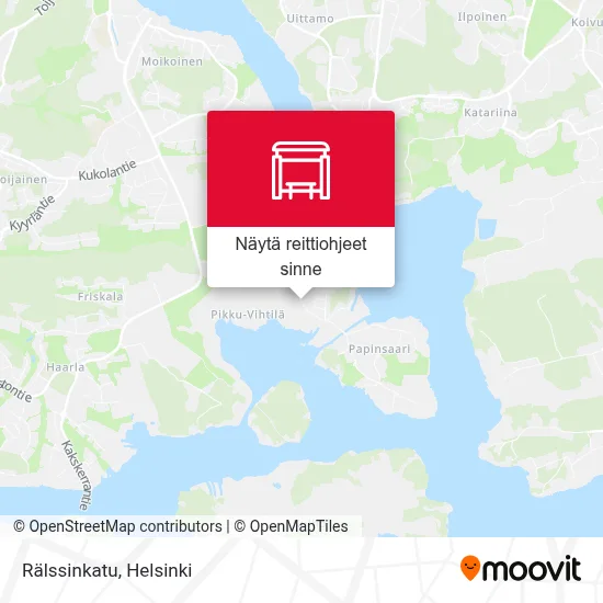 Rälssinkatu kartta