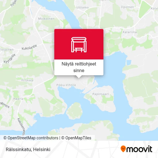 Rälssinkatu kartta