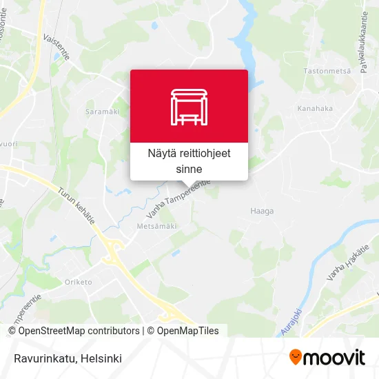 Ravurinkatu kartta