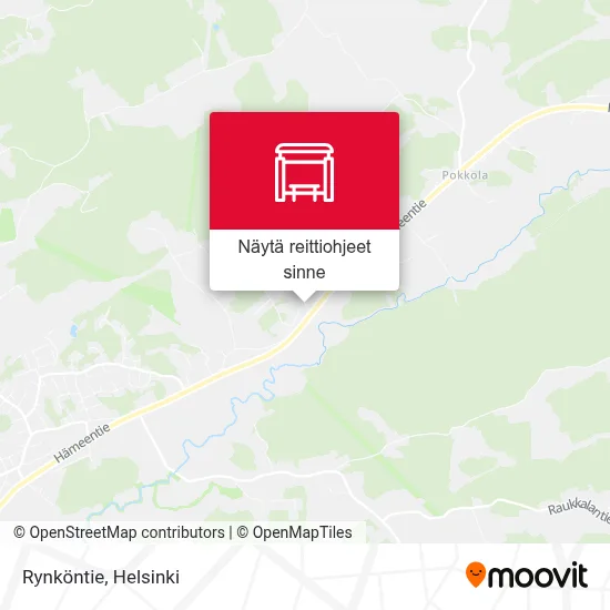 Rynköntie kartta