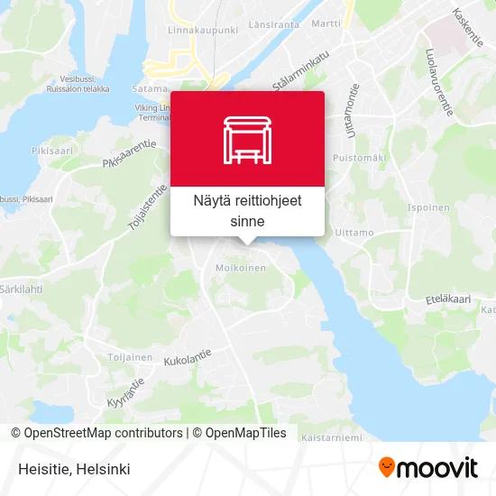 Heisitie kartta