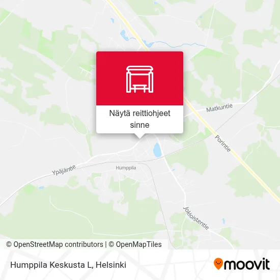 Humppila Keskusta L kartta