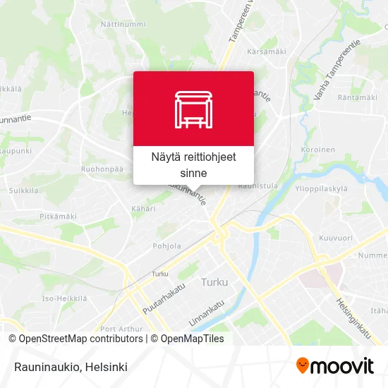 Rauninaukio kartta