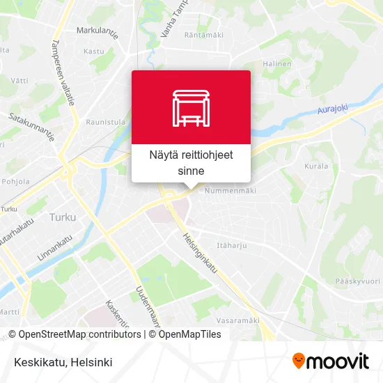 Keskikatu kartta