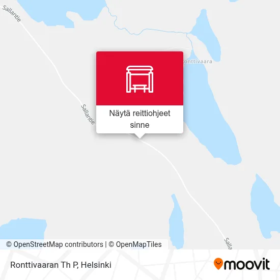 Ronttivaaran Th P kartta