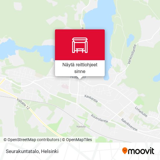 Seurakuntatalo kartta