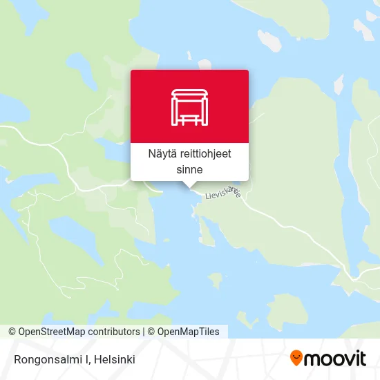 Rongonsalmi I kartta