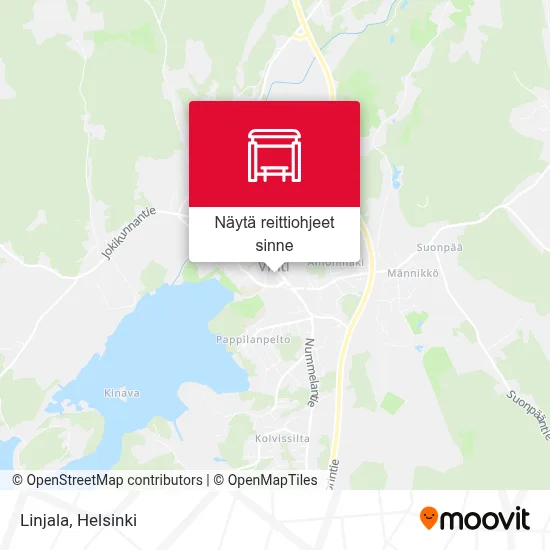 Linjala kartta