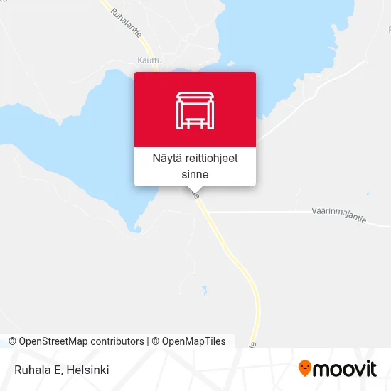 Ruhala E kartta