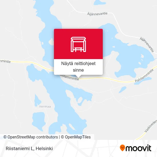 Riistaniemi L kartta