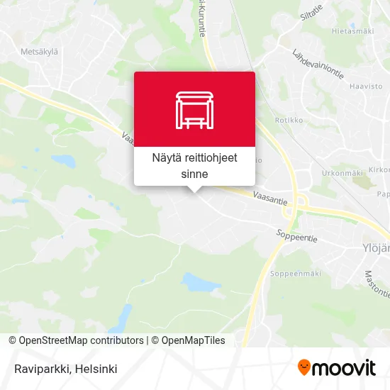 Raviparkki kartta