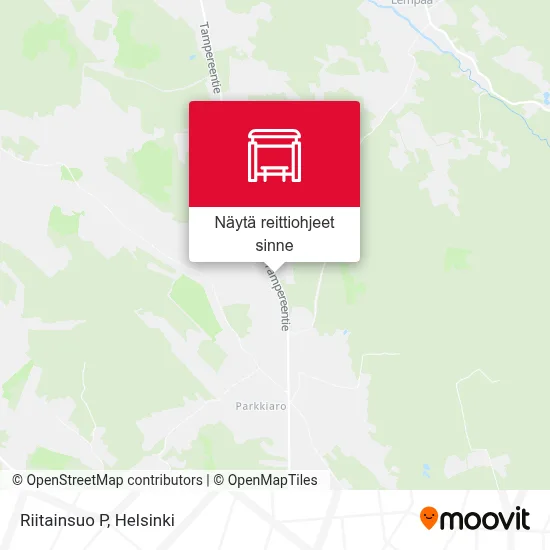 Riitainsuo P kartta