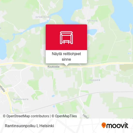Rantinsuonpolku I kartta