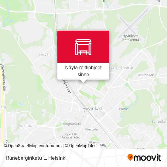 Runeberginkatu L kartta