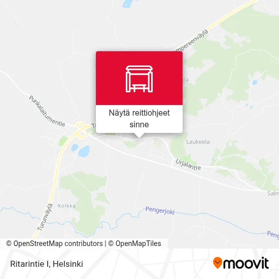 Ritarintie I kartta