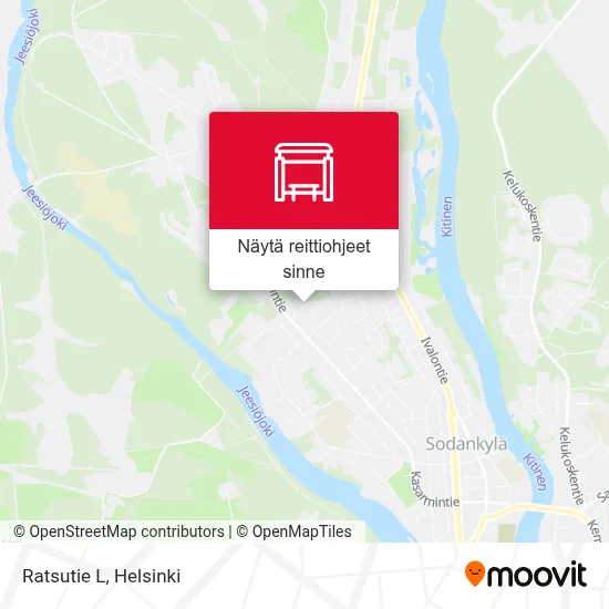 Ratsutie L kartta