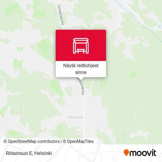 Riitainsuo E kartta