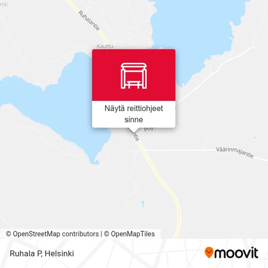 Ruhala P kartta