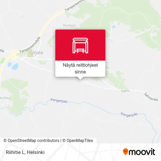 Riihitie L kartta
