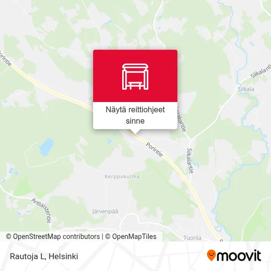 Rautoja L kartta