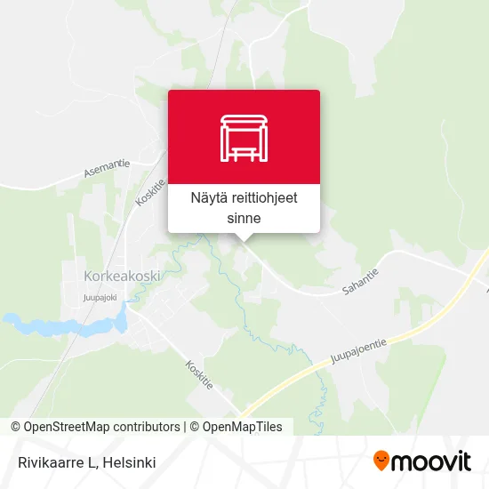 Rivikaarre L kartta